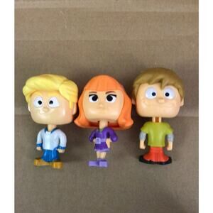 Scooby Doo Bobble-head Lot of 3 (2021) Stocking Stuffers Miniatures Collectibles